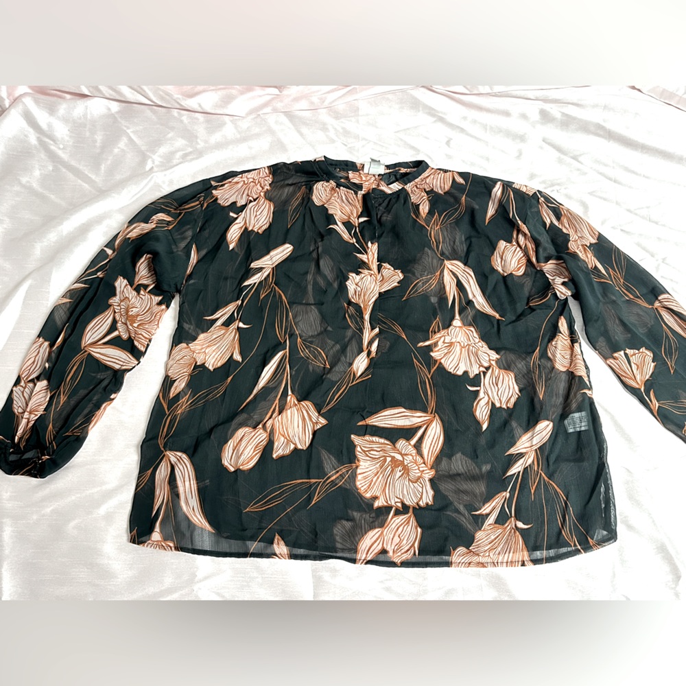 Floral Chiffon Blouse